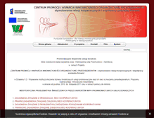Tablet Screenshot of centrum.wiph.pl